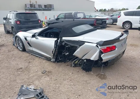2017 Chevrolet Corvette Grand Sport из США, поврежденный, VIN 1G1YY3D73H5114943